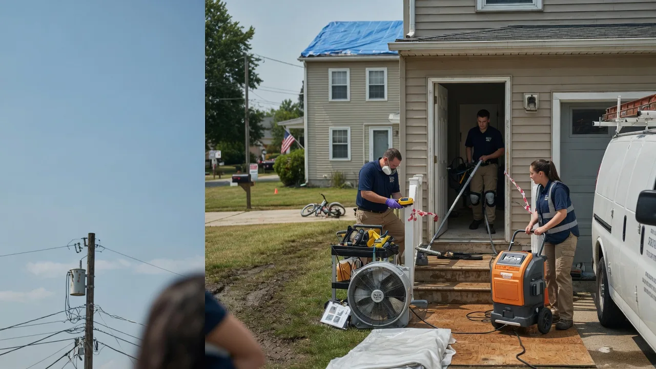 Water Damage Repair in Jacksontown, OH near me
